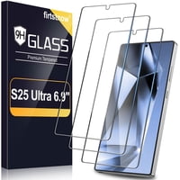 Firtstnow Protector De Pantalla Vidrio Templado Samsung Galaxy S25 Ultra 6.9"" Paquete 3
