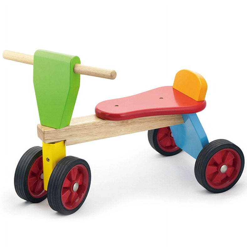 Viga - Juguete Madera Rodado De Colores