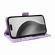 thumbnail image 3 of Carcasa FOXDOCK iPhone 16 Pro de cuero PU, diseño acolchado clásico, protección contra caídas y rayones, 3 of 5