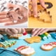 thumbnail image 4 of Juego de cortadores de galletas Wmtidene Christmas, 9 piezas, acero inoxidable, 4 of 7