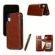 thumbnail image 1 of Premium Leather Flip Wallet Case with Card Slots & Magnetic Closure for Apple iPhone 6/7/8/X/XS/Plus, 1 of 3