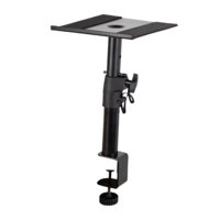 Magideal - Soporte Para Monitor De Estudio, Soporte Para Altavoz, Equipo De Audio Profesional De Acero, Soporte Para Altavoz, Altura Ajustable Para Altavoces De Con Abrazadera En C