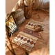 thumbnail image 2 of Alfombra de Lino Bajada de Cama estilo Boho medida 60 cm x 90 cm, 2 of 6