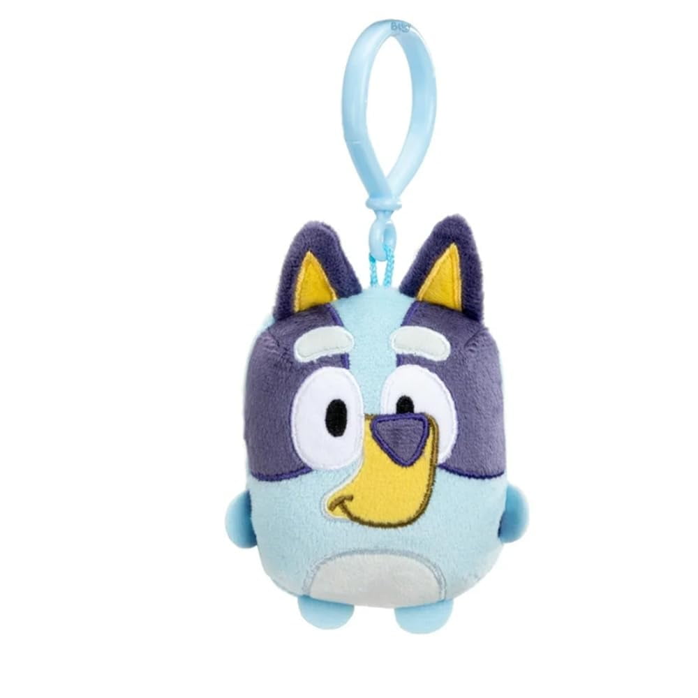 Minipeluche Bluey De Peluche De 12 Cm Con Clip Para Bolsas Y Mochilas
