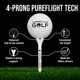 thumbnail image 4 of Tees de Golf Aiming Fluid Golf 7 cm Pack de 50 con 4 Púas, 4 of 8