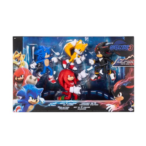 Set De Figuras Multi-Pack Sonic The Hedgehog 12,7 Cm Película