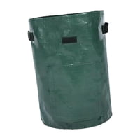 Magideal - Bolsa Para Cultivo De Plantas, Maceta De Tela De Polietileno Para Patatas Y Verduras, Con Asa Reforzada Y Orificios, Contenedor Ligero Para Plantar En Casa, Balcón Y Jardín. 25 Cm X 22 Cm