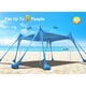 thumbnail image 2 of Carpa de playa Osoeri con protección solar UPF 50+, 3 x 3 m, grande, 2 of 7