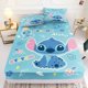 thumbnail image 1 of Stitch Fitted Sheets for Kids,Cute 3D Prints Lilo Stitch Fitted Sheet-30cm Deep,Soft Easy Care Fitted Sheet Children Bed Sheets, 1 of 5