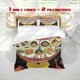 thumbnail image 1 of 3pcs New Mutants Print Three Piece Bedding Set Soft Duvet Cover And Two Pillowcases, 1 of 5