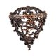 thumbnail image 2 of Estante Flotante De Pared Retro Decorativo De Resina Para Pasillo Sala De Estar Hogar L Bronce, 2 of 3