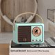 thumbnail image 5 of Altavoz Bluetooth retro, decoración vintage, pequeño altavoz Bluetooth inalámbrico, bonito estilo antiguo., 5 of 7