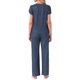 thumbnail image 3 of INSPIRE CHIC Pijamas para Mujer Cuello en V Manga Corta con Pantalones de Cordón Conjunto de Ropa de Dormir Estampado con Bolsillos S Punto Azul, 3 of 6