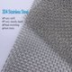 thumbnail image 3 of Pantalla de malla de alambre Valchoose 304 inoxidable 310 mm x 610 mm 5 Mesh, 3 of 6