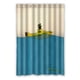 thumbnail image 1 of Cortina de ducha de submarino amarillo, juego de cortina de baño con ganchos, tamaño 48 x 72 pulgadas, 1 of 3