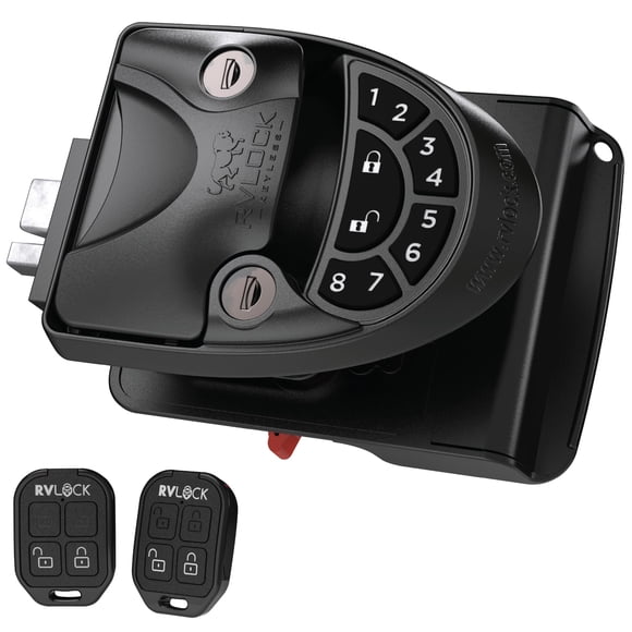 Cerradura para Puerta de RV RVLock V4 con Teclado Metálico y Control Remoto Sin Llave