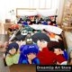 thumbnail image 1 of Ranma Bedding Set Cute Quilt Cover Bed Cover With Pillowcase Boys Adult Home, 1 of 5
