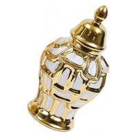 Bothyi - Tarro De Jengibre Cerámica Con Tapa Florero Decorativo Templo Decoración Del Hogar