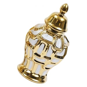 Bothyi - Tarro De Jengibre Cerámica Con Tapa Florero Decorativo Templo Decoración Del Hogar