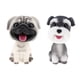 thumbnail image 2 of 2 Piezas De Resina Bobble Head Dog Figurine Toy Home / Car Dashboard Decoration, 2 of 6