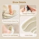 thumbnail image 3 of Taloneras antideslizantes zapatos holgados 4 pares beige protección ampollas dolor alivio, 3 of 7