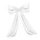 thumbnail image 1 of Lazo Grande Decorativo, Lazo De Cinta Para Regalo Ornamental, Lazo Para Fiesta, Navidad, Baby Shower, Blanco, 1 of 5