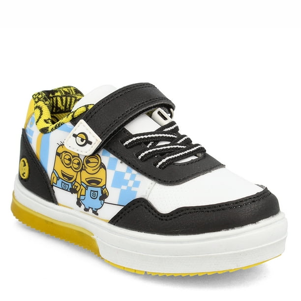 Zapatilla Niño Minions Neon Blanco Negro