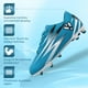 thumbnail image 3 of Botines de fútbol Vizari Bodega Firm Ground para jóvenes, talla 12,5, color cielo/blanco, 3 of 3