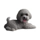 thumbnail image 4 of Dog Miniatura Figurine Mini Estatua De Animales Para La Sala De Estar De La Habitación Lingnet Grey, 4 of 5