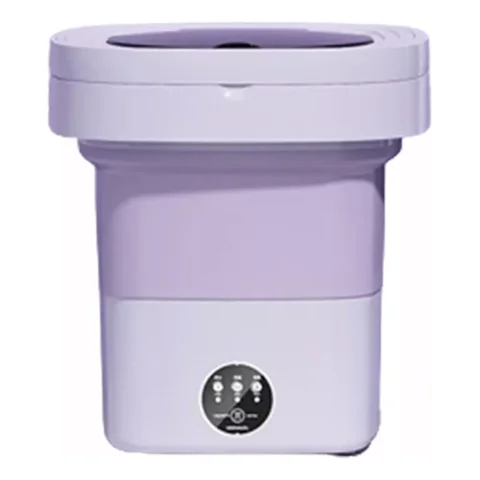 Max - Mini Lavadora Portátil Con Desinfectar De Luz Azul 9L