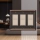 thumbnail image 3 of Placa de pared Amerelle Chelsea 3 Rocker Steel Bronce envejecido, paquete de 1, 3 of 4