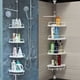 thumbnail image 4 of Esquinero Organizador Estante de baño e 4 niveles ajustable, 4 of 5