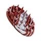 thumbnail image 3 of Masajeador Del Cuero Cabelludo Para El Cabello, Cepillo Para El Cuidado Del Cuero Cabelludo, Herramienta De Peinado Para El Ba?o En Casa, Color Marrón, 3 of 5