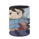thumbnail image 3 of Ranking de Reyes-theme Cylinder Pen Holder Pencil Organizer with Flannel Lining PVC Leather Material Cardboard Base for study work 10*8CM, 3 of 6