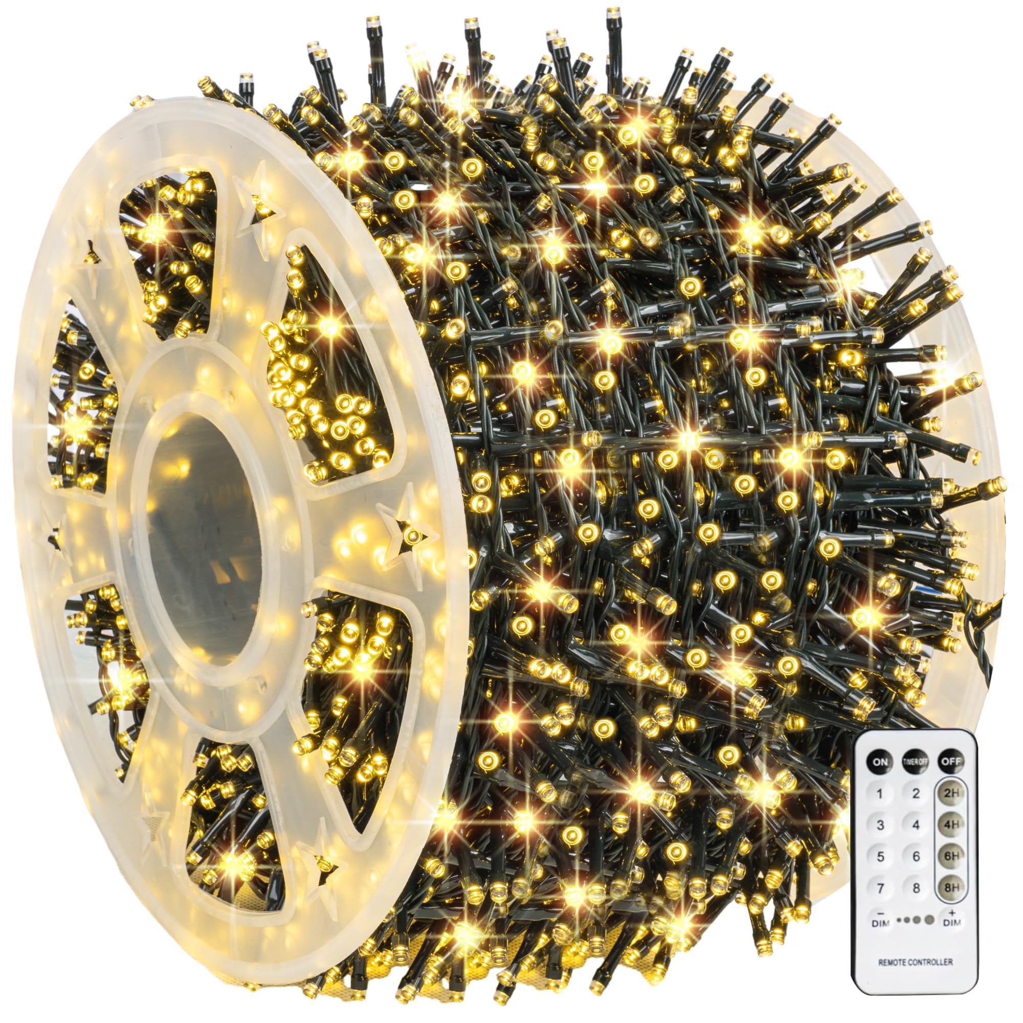 Guirnalda De Luces Navideñas Dazzle Bright 1000 Led, 100 M