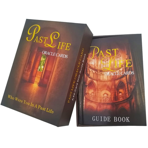 Oracle Cards GZXINKE Vida Pasada con baraja de tarot Guía 44