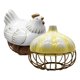 thumbnail image 2 of Pack Porta Huevos Y Porta Ajos Decorativos Cocina amarillo, 2 of 4