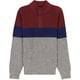 thumbnail image 3 of Jersey IZOD con estampado de botones para hombre Velvet Maroon XXL, 3 of 3