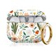 thumbnail image 1 of Funda KLCDORF Floral de TPU con Mosquetón para AirPod Pro 3, 1 of 6