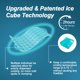 thumbnail image 3 of Paquete de hielo comfcube para aliviar el dolor de espalda de 2 horas de duración, 3 of 7