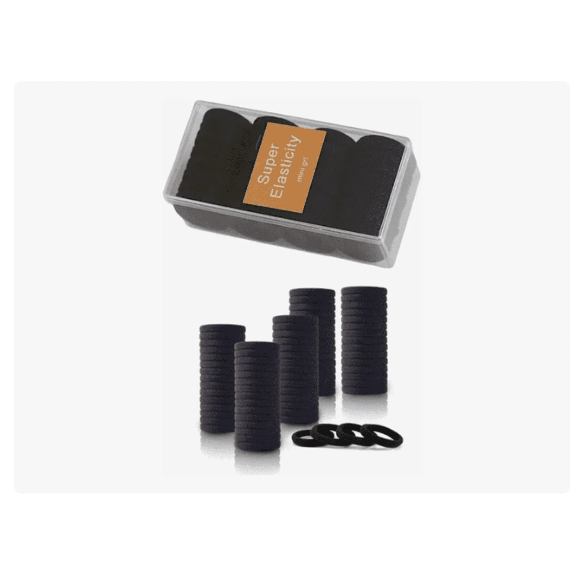 Bienok - Set 32 Colets Colores Gruesas Para Cabello Pelo Elástico
