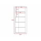 thumbnail image 4 of Rack 40 Beijing Rovere + Biblioteca C + Mesa de Centro, 4 of 9