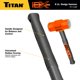 thumbnail image 4 of Sledge Hammer Titan iDx 63618, indestructible, 3,6 kg, con acero, 4 of 5