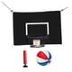thumbnail image 5 of Mini Aro de Baloncesto para con Soporte de Baloncesto Juguetes Deportivos Universales Durable para Accesorios de Fijación de Trampol , Bola de colores de 45 cm, 5 of 5