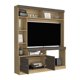 thumbnail image 4 of Estante Tv 52" 170,6X150X30,3 Cm Café Claro Y Café Oscuro, 4 of 8
