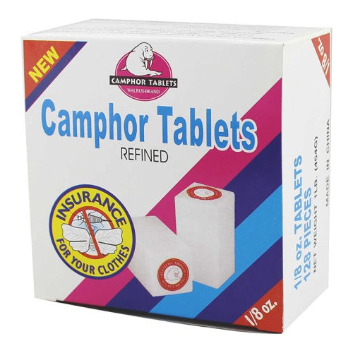 Reutter - Alcanfor Caja 64 Pastillas (16 Bloques)