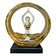 thumbnail image 1 of Figura Decorativa Estatua Mujer Postura Yoga Adorno Jhn, 1 of 3