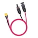 thumbnail image 4 of Cable de carga solar portátil 12AWG Extensión dual XT60 Arnés adaptador Conector macho hembra para generador de estación de energía Paquete de batería, 4 of 5