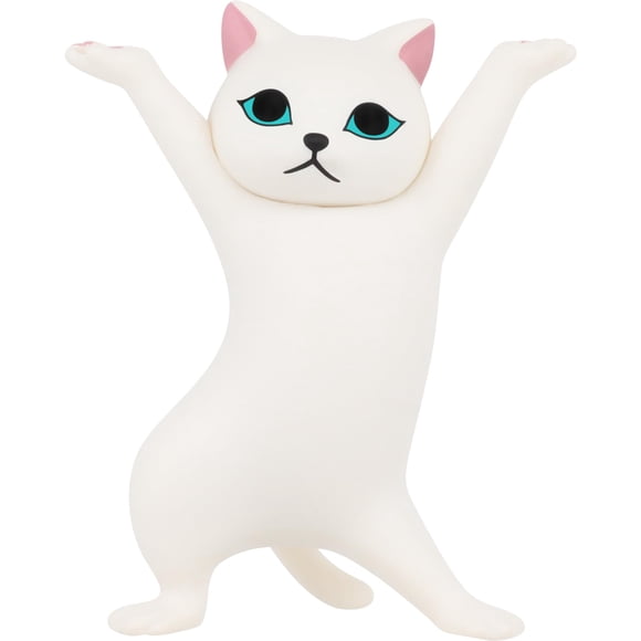 Porta Bolígrafos ATHAND Gato Blanco para Oficina - Regalo