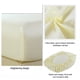 thumbnail image 4 of Sábana ajustable de percal de algodón tamaño queen, sábana ajustable de 1 bolsillo profundo, fresca y resistente., 4 of 7